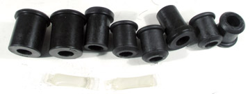 Front Control Arm Bushing Set, Polyurethane, C5 Corvette