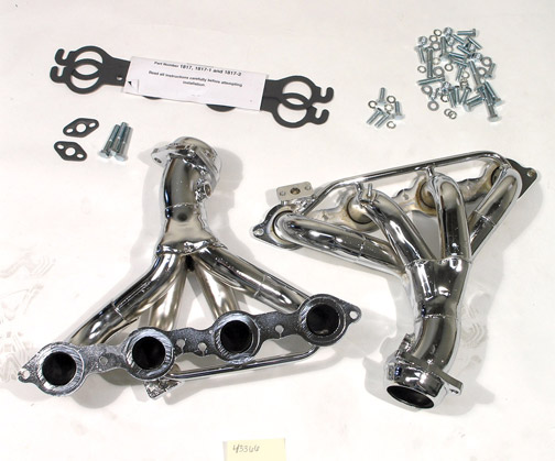 Exhaust Headers. JBA Chrome LS1/LS6 C5 & Z06 2000, C5 Corvette