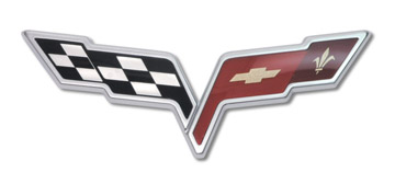 2005-2008 C6 Corvette Emblem - Nose, Front Bumper Emblem, All Models