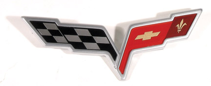 2005-2008 Corvette  C6 Emblem - Rear 10370896