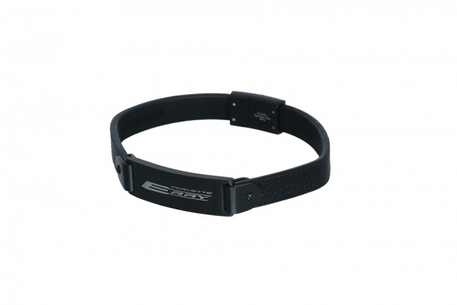 C8 Corvette C8 ERAY Leather ID Bracelet