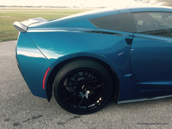 C7 Corvette Stingray, Wide Body Rear Xtreme Quarter Panels, Left and Right Side with Install Kit