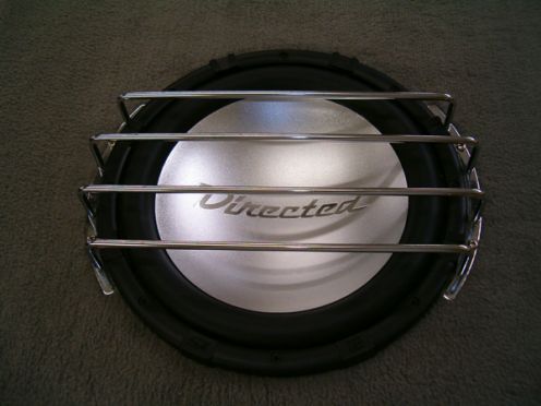 Corvette Custom Subwoofer Grille in Black or Chrome