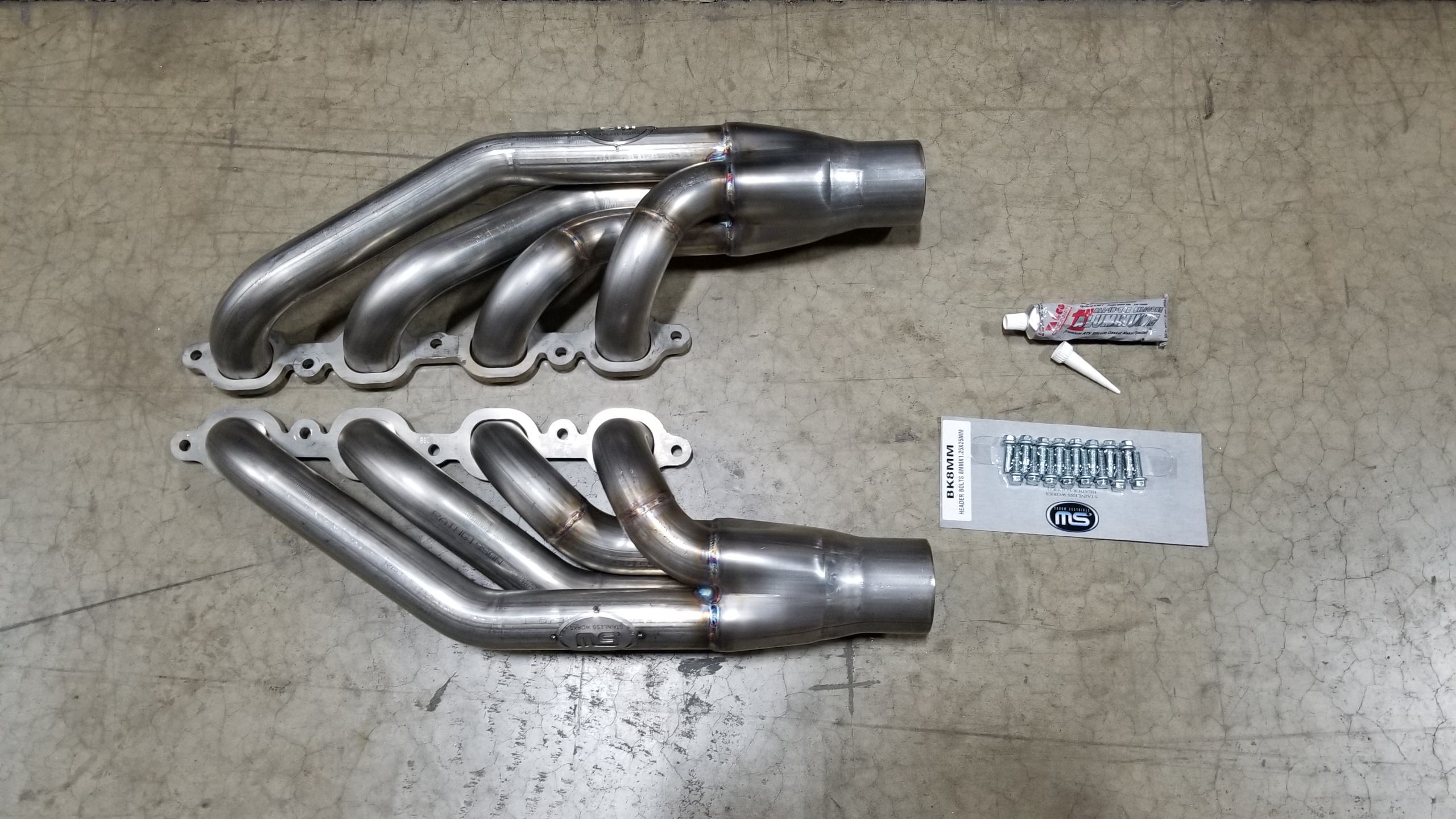 LT1 Engine SW Turbo Headers Only 1-7/8" Up & Forward Performance Connect