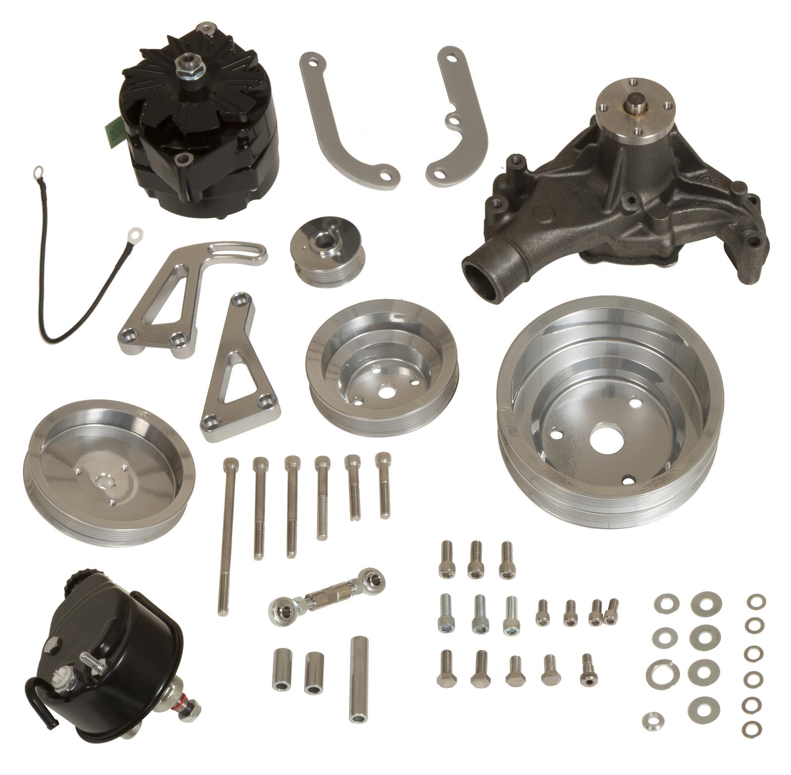 March Performance Sport Track Chevy Serpentine Pulley Kits 21695-09