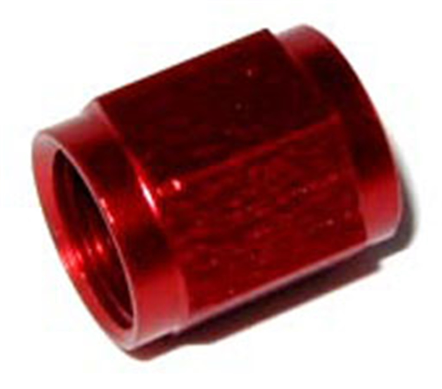 Fuel Hose Fitting, NOS Fittings NOS, 3AN X 1/8in. TUBE NUT RED