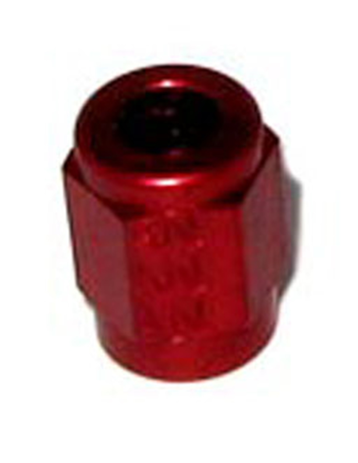 Fuel Hose Fitting, NOS Fittings NOS, 3AN X 3/16in. TUBE NUT RED