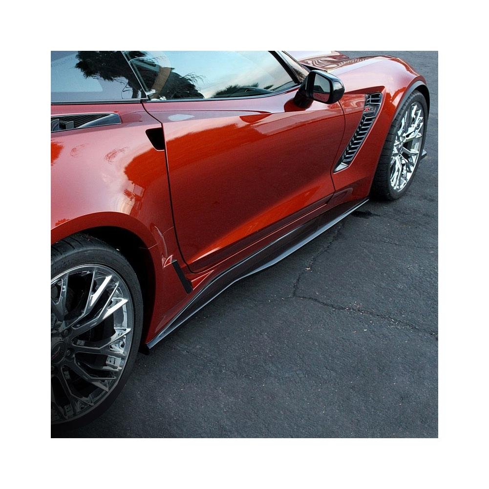 Corvette Side Rocker Extensions,  Carbon Fiber,  APR Performance, C7 Z06