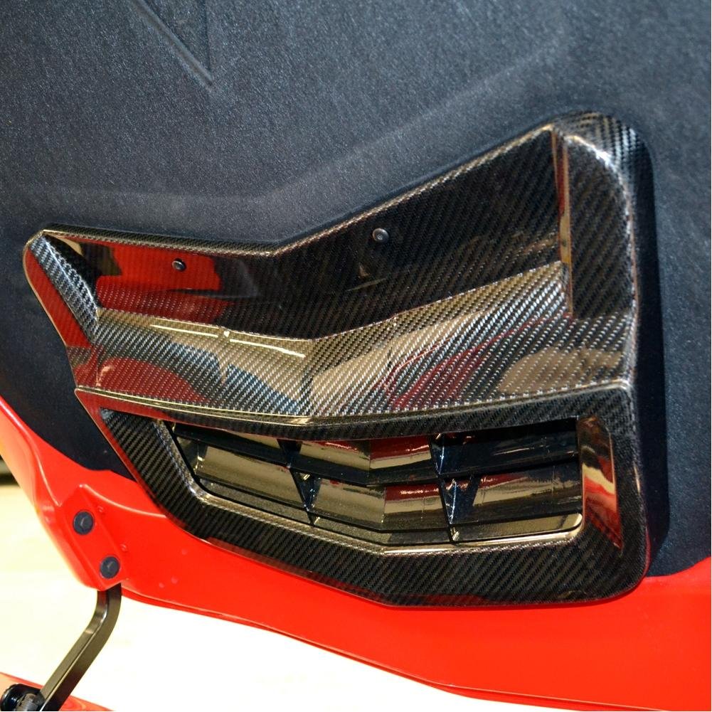 Corvette Inner Hood Duct,  Carbon Fiber,  Katech, C7 Stingray,  Z51