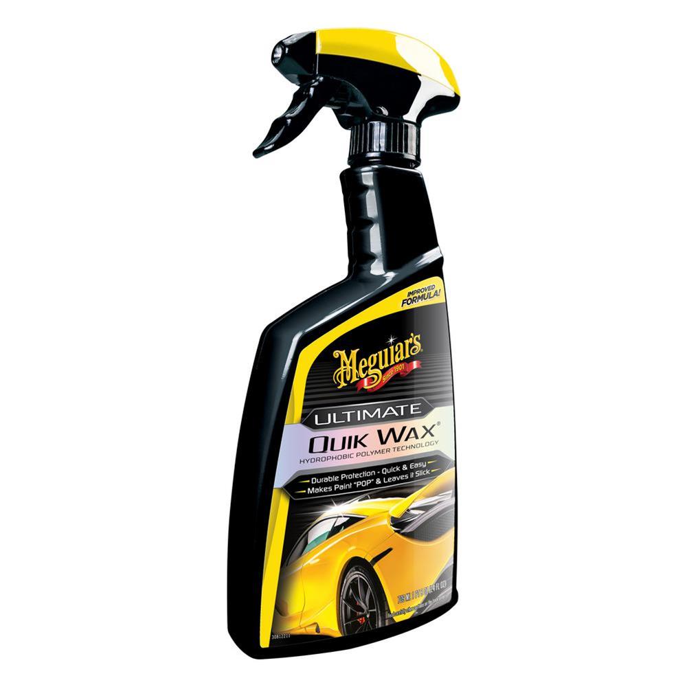 Meguiar's Ultimate Quik Wax features Hydrophobic Polymer Technology 24.00 oz.