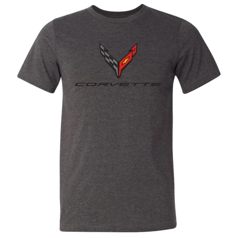 C8 Corvette Jersey T-Shirt, Dark Gray