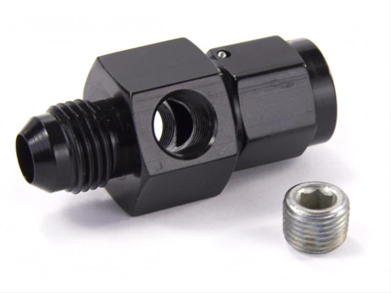 6AN Swivel Manifold with Dual 1/8 Inch NPT Ports Includes 1/8 Inch NPT Plug Nitr