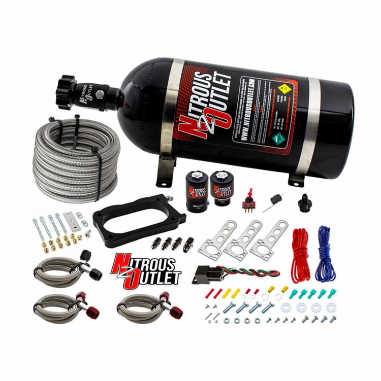 Nitrous Outlet Dodge 2003-2006 Viper Plate System - Gas/E85 (5-55psi)(50-200HP)(