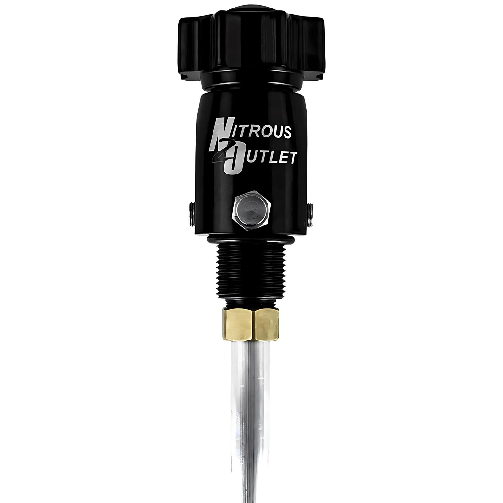 Billet .508 ID Valve With 10lb Bottle Siphon Tube Nitrous Outlet