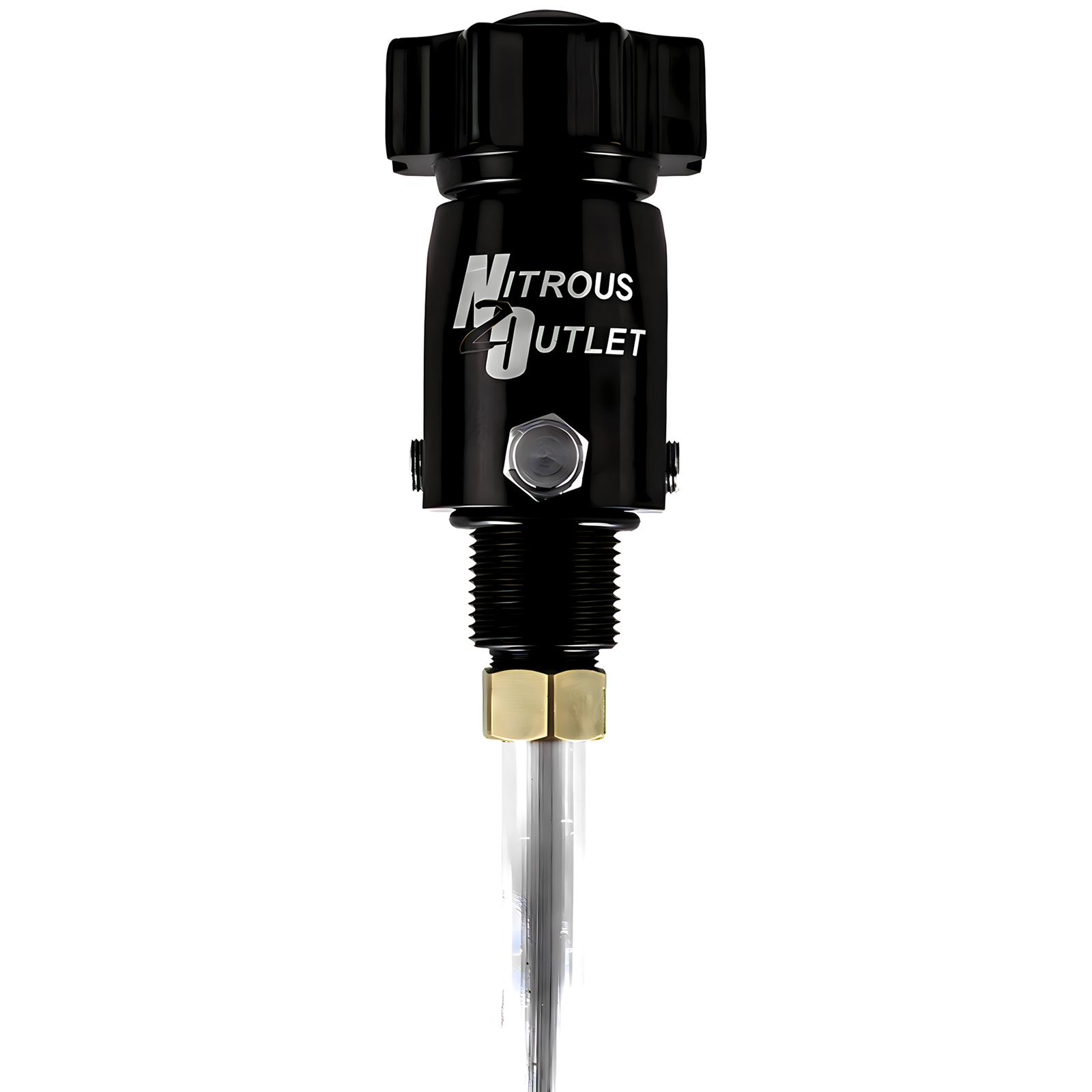 Billet .508 ID Valve With 15lb Bottle Siphon Tube Nitrous Outlet