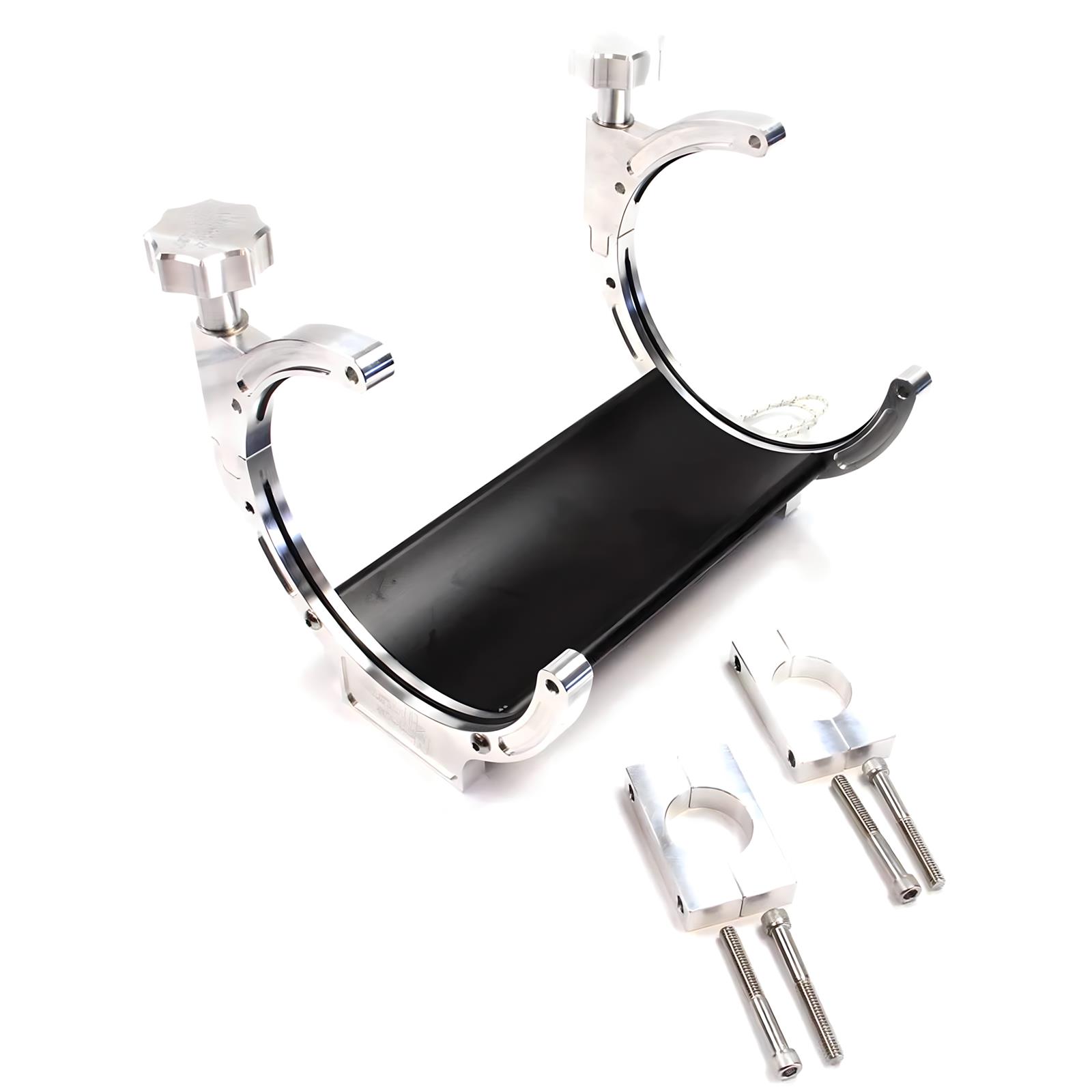 Nitrous Outlet Billet Bar Mount Automatic Heated Bottle Bracket - 1-3/4" Bar/6AN