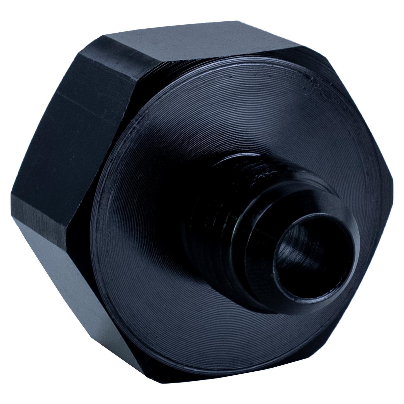 6AN Bottle Valve Nut & Gasket CGA 660/Black Nitrous Outlet