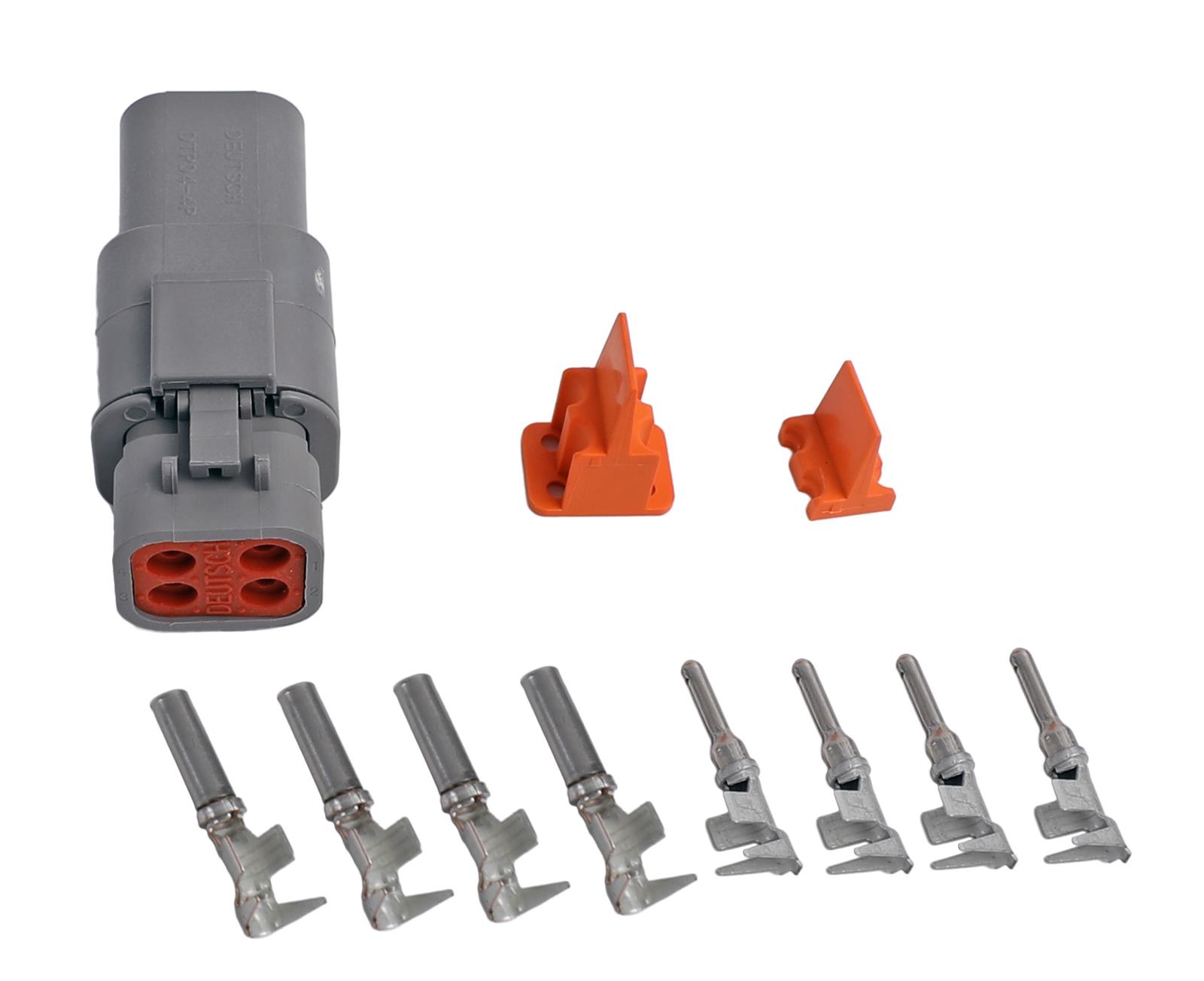 Four Wire Deutsch DTP Connector Kit 12/10 Gauge Nitrous Outlet
