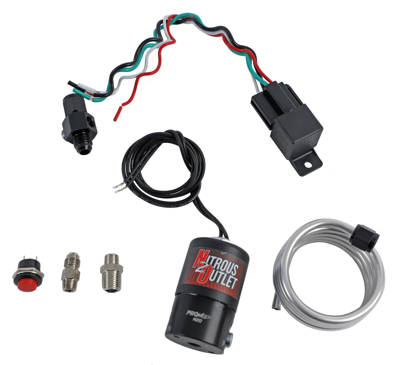 Big Show 6AN Purge Kit Nitrous Outlet