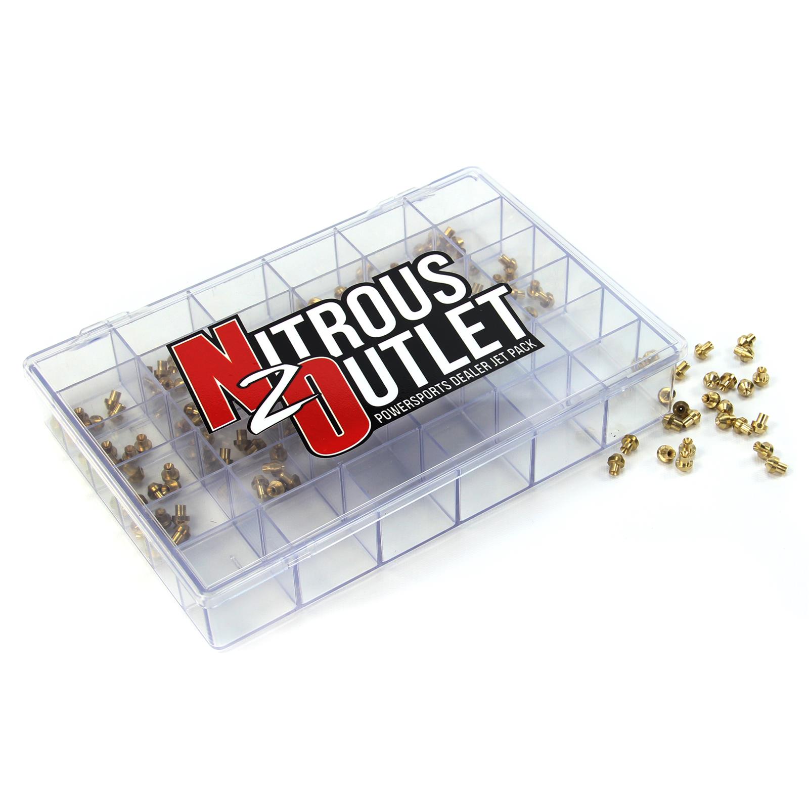 Nitrous Outlet Powersports Pro Mod Four Cylinder Jet Pack (Gas)(10 psi)(60,100,1