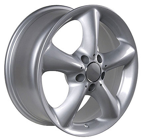 17" Replica Wheel fits Mercedes, Benz C, Class,  MB01 Silver 17x7.5