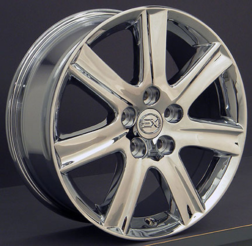 17" Replica Wheel fits Lexus ES,  LX12 Chrome 17x7