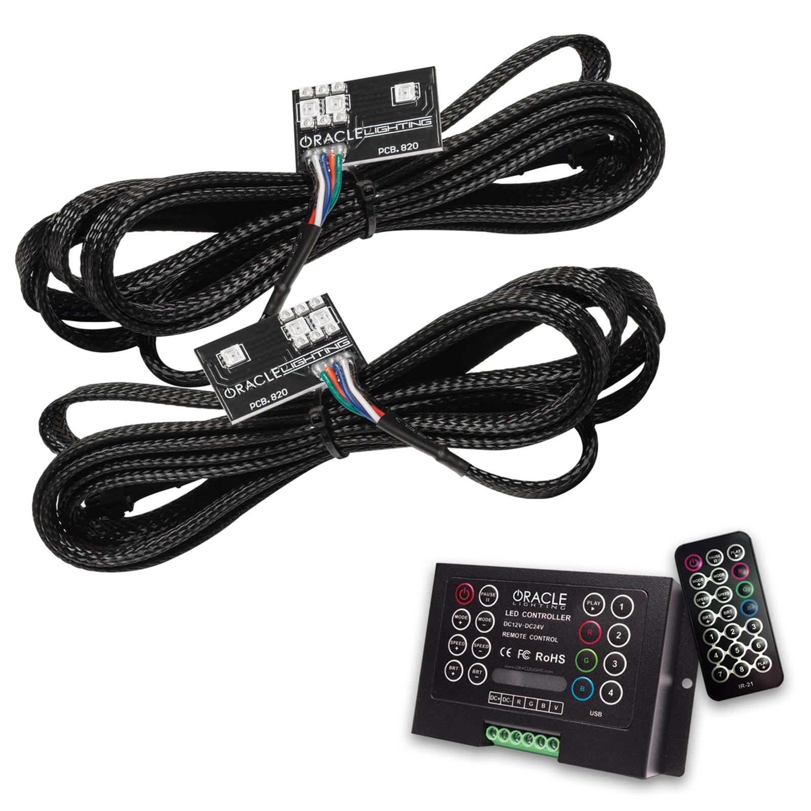 Oracle ColorSHIFT RGB+A Daytime Running Light Upgrades for 2019-2024 CORVETTE -