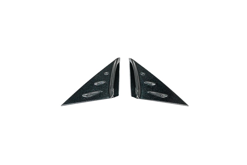 Paragon C8 Corvette Carbon Flash Anti-Buffeting A Pillar Trim Overlay