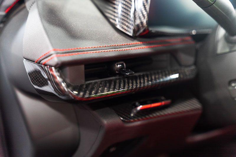 2020-23 Paragon C8 Corvette 3 Piece Carbon Fiber Interior Trim