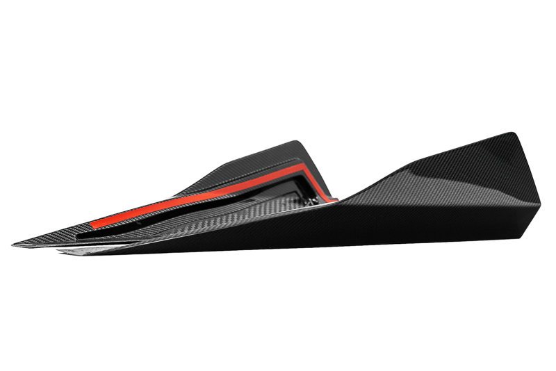 2020-23 Paragon C8 Corvette Carbon Fiber Rocker Winglets - by Uni-Body