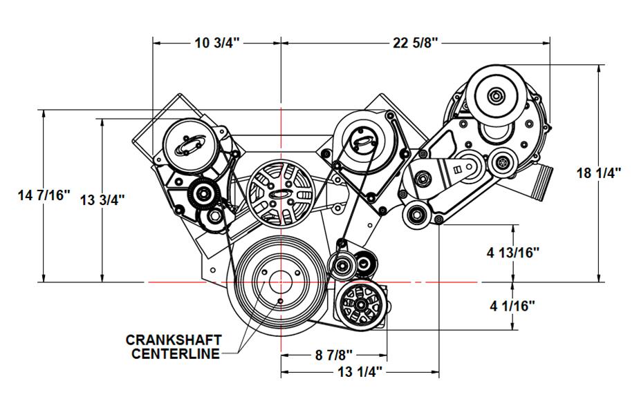 ProCharger Superchargers, Centrifugal Style Kits 1CB400-F1A94/F1C/F1R