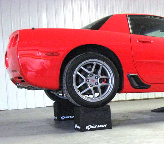 10" Race Ramp Wheel Cribs - Set Of 2 Corvette