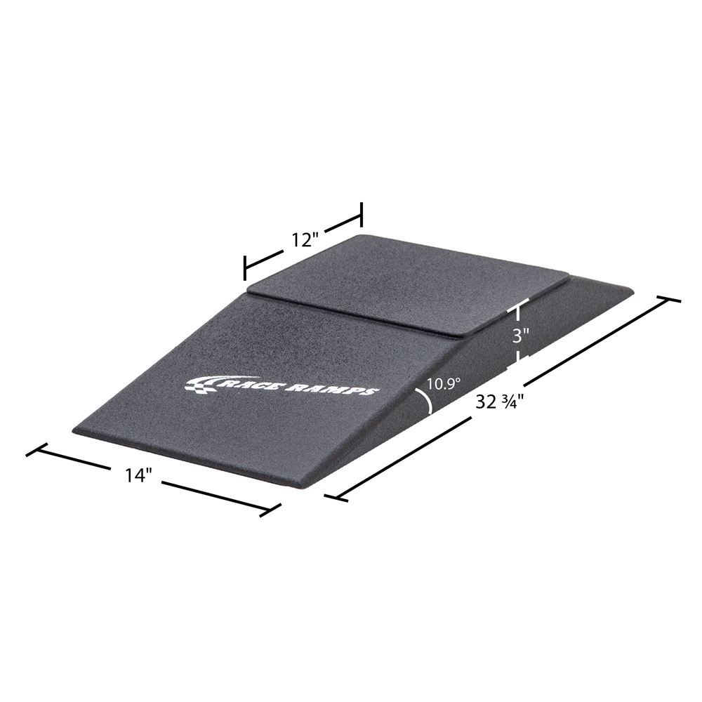 Race Ramps, Rear Trailer Mate Ramps - 10.9 Degree Angle of Approach