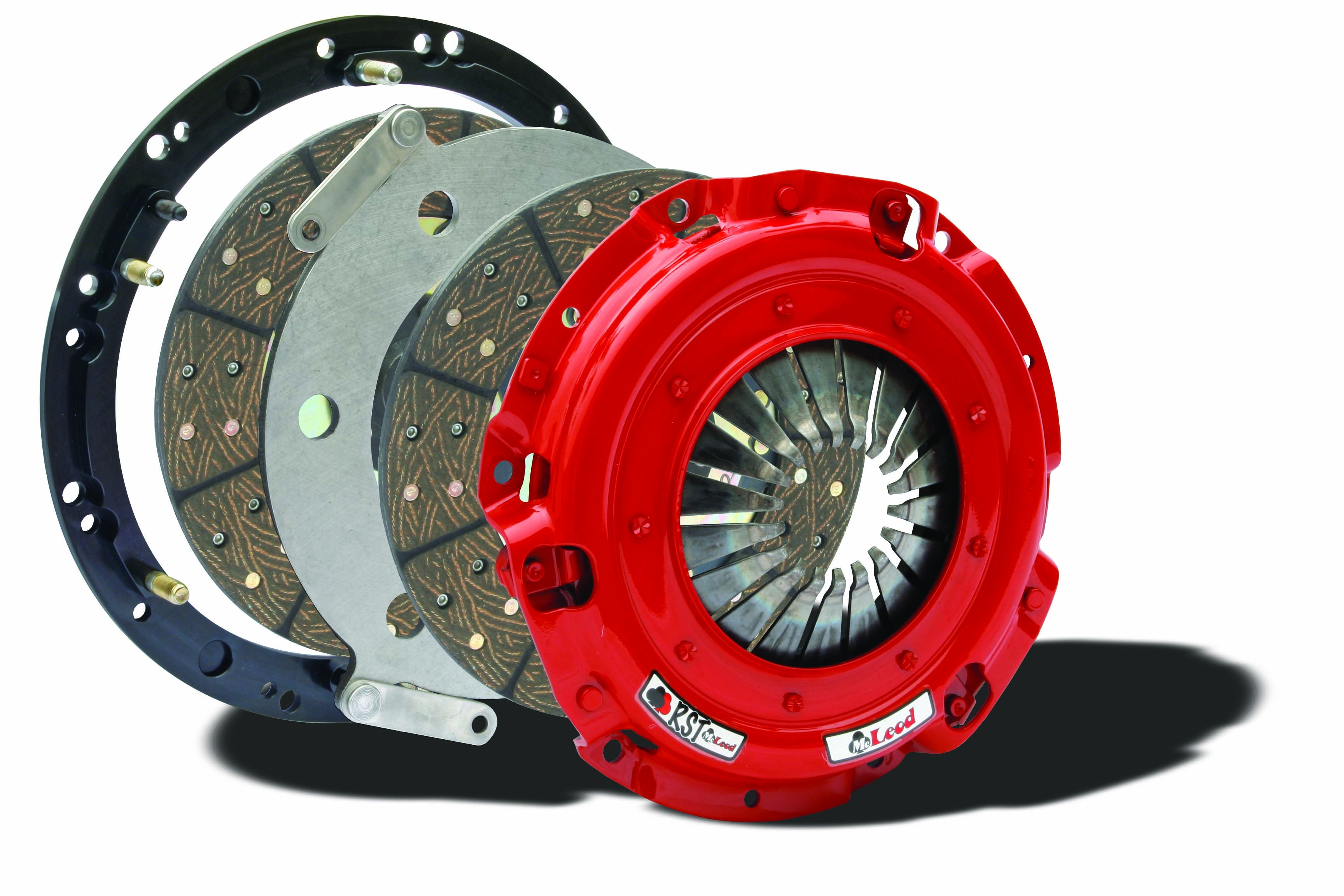 McLeod RST Twin Disc Clutch, Aluminum Flywheel 6 Bolt LS1/LS2/LS3/LS6/LS7 9-11/16" X 1-1/8 X 26 Spline