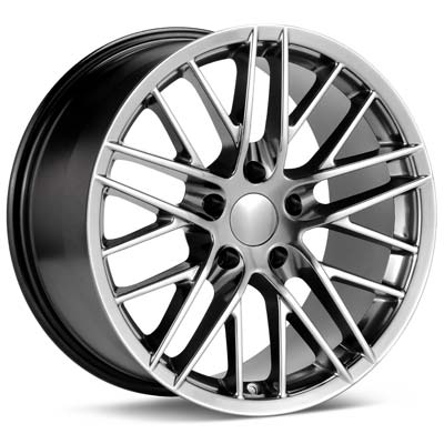 Sport Edition 2009 ZR1 Style Wheels C6 Corvette 18x8.5 / 19x10 Satin Finish