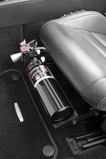 Corvette H3R Performance Fire Extinguisher Seat Mount, Corvette and others