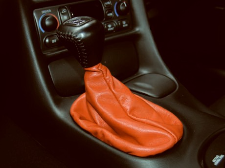Shift Boot - TORCH RED - C5 Corvette - 6-Speed