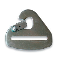 Snap-In Plate for use with Racing Harness Lap Belts to use with Lap Belt Bars