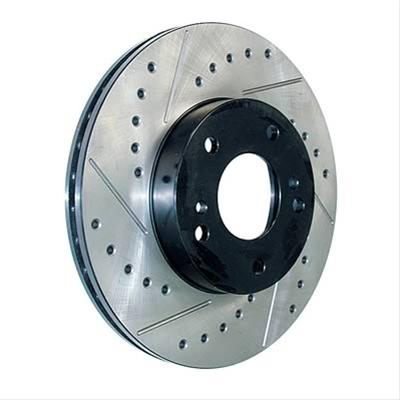 StopTech Drilled and Slotted Brake Rotors for 1997-2013 CORVETTE, 2004-2009 XLR