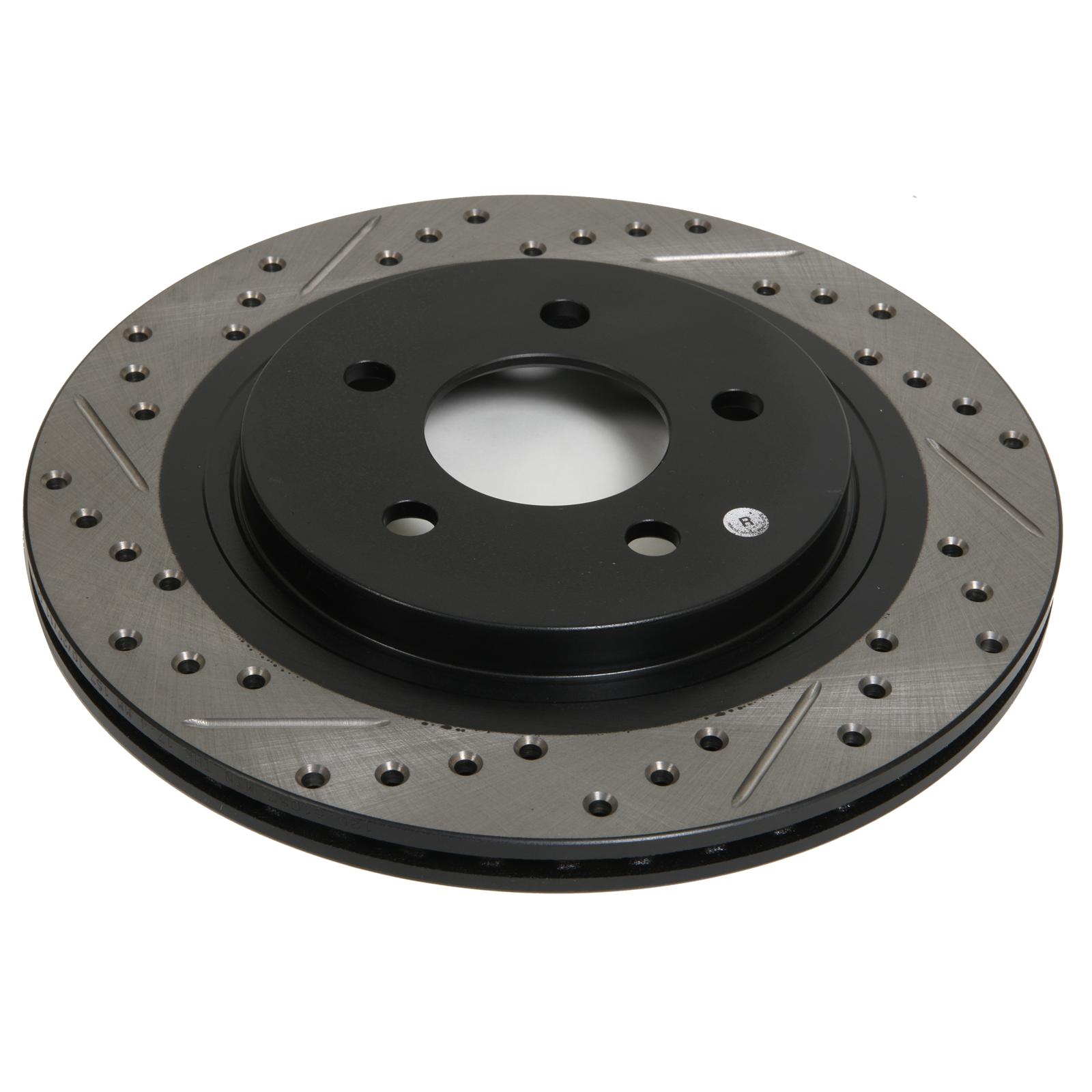 StopTech Drilled and Slotted Brake Rotors for 1997-2004 CORVETTE, 2004-2009 XLR - clone