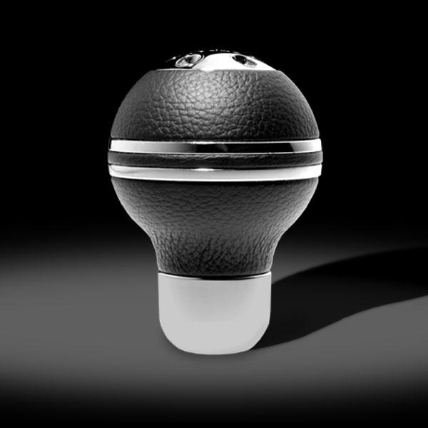 MOMO, SPHERE Black Leather, Shift Knob