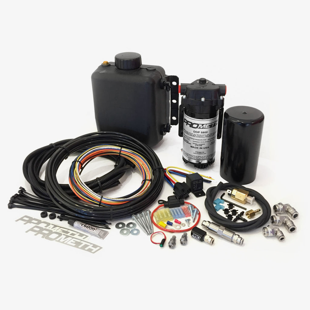 ProMeth  Methanol Basic Fender Mount, Stage 1 Universal Kit, w/ Tank, Pump, Single Nozzle, Wiring, Hoses