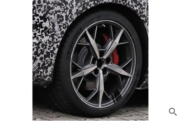 C8 2020-2024 Chevrolet Corvette Wheel Hash Decal Package, Gloss White