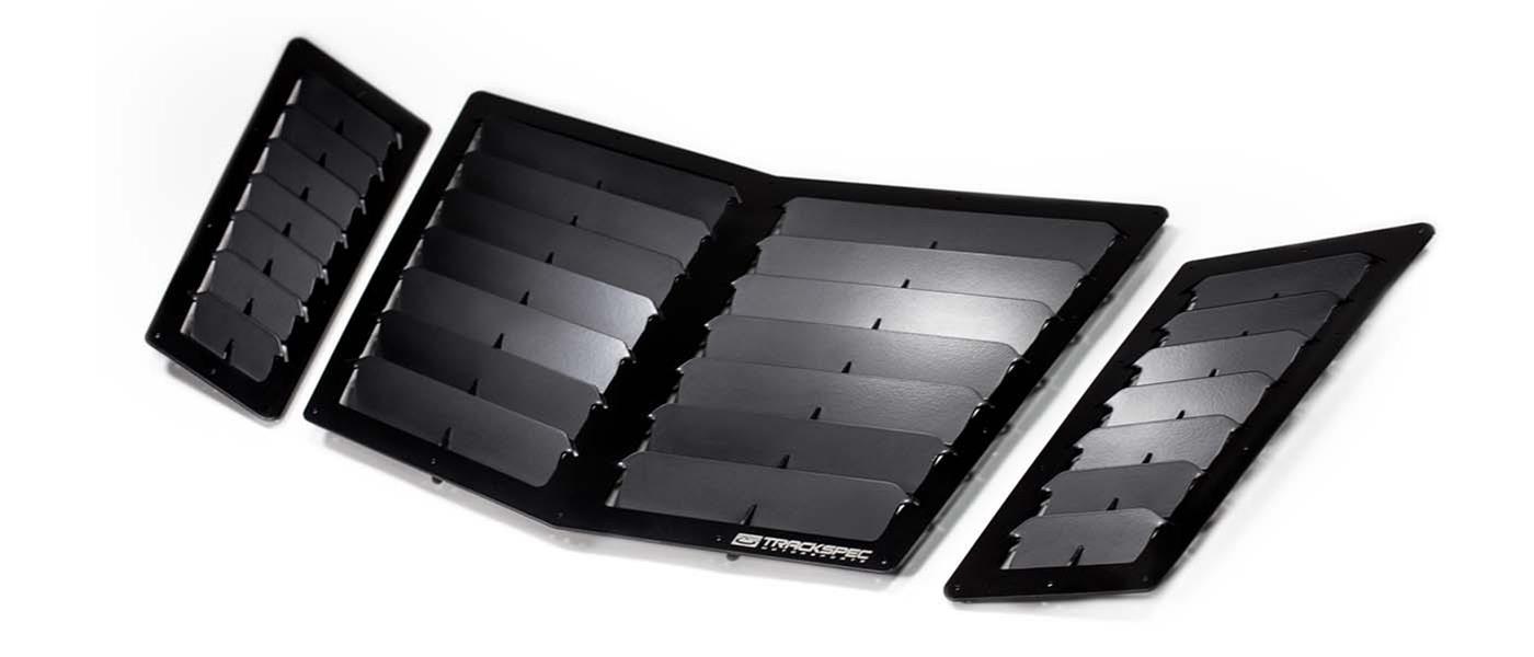 Trackspec T1 Hood Louvers for 2005-2013 CORVETTE - C6T1HL
