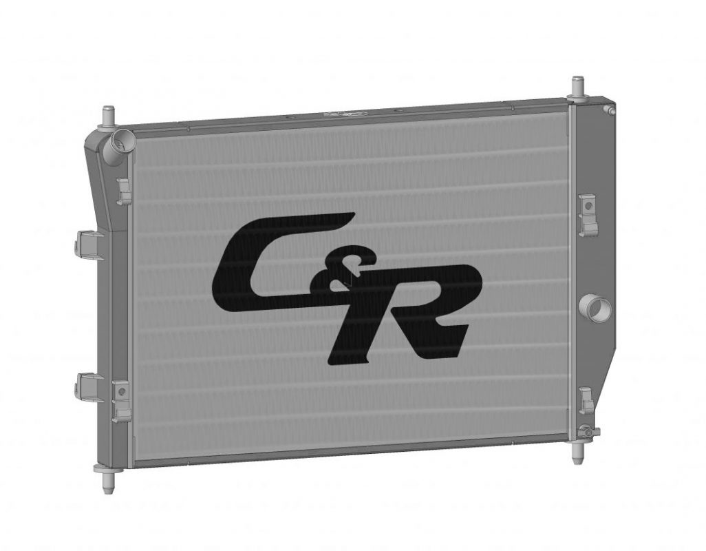 C&R Racing Chevrolet Corvette C6 2005-12 Base OE Fit Radiator