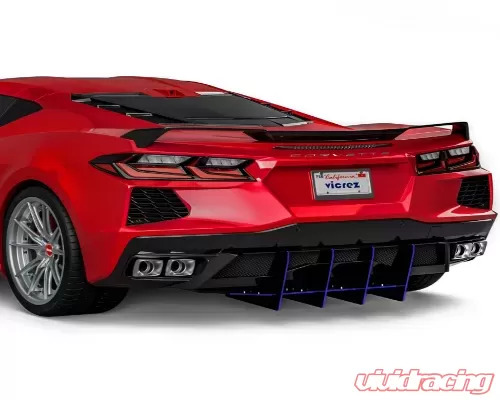 Vicrez 328LV Diffuser Chevrolet C8 Corvette Stingray 2020-2024