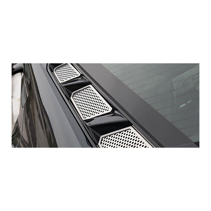 C8 Corvette 20-22 Perforated Hood Vent Screens (6pc)