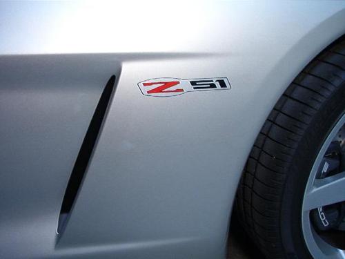C5 / C6 / C7 1997-2015 Corvette Z51 Emblem Logo Decal Set