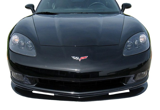C6 Corvette Front Splitter Fiberglass - Except Z06 And ZR1