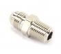 1/4 Inch NPT x 6AN Straight Filter Fitting Male/Male Black Aluminum Nitrous Outl
